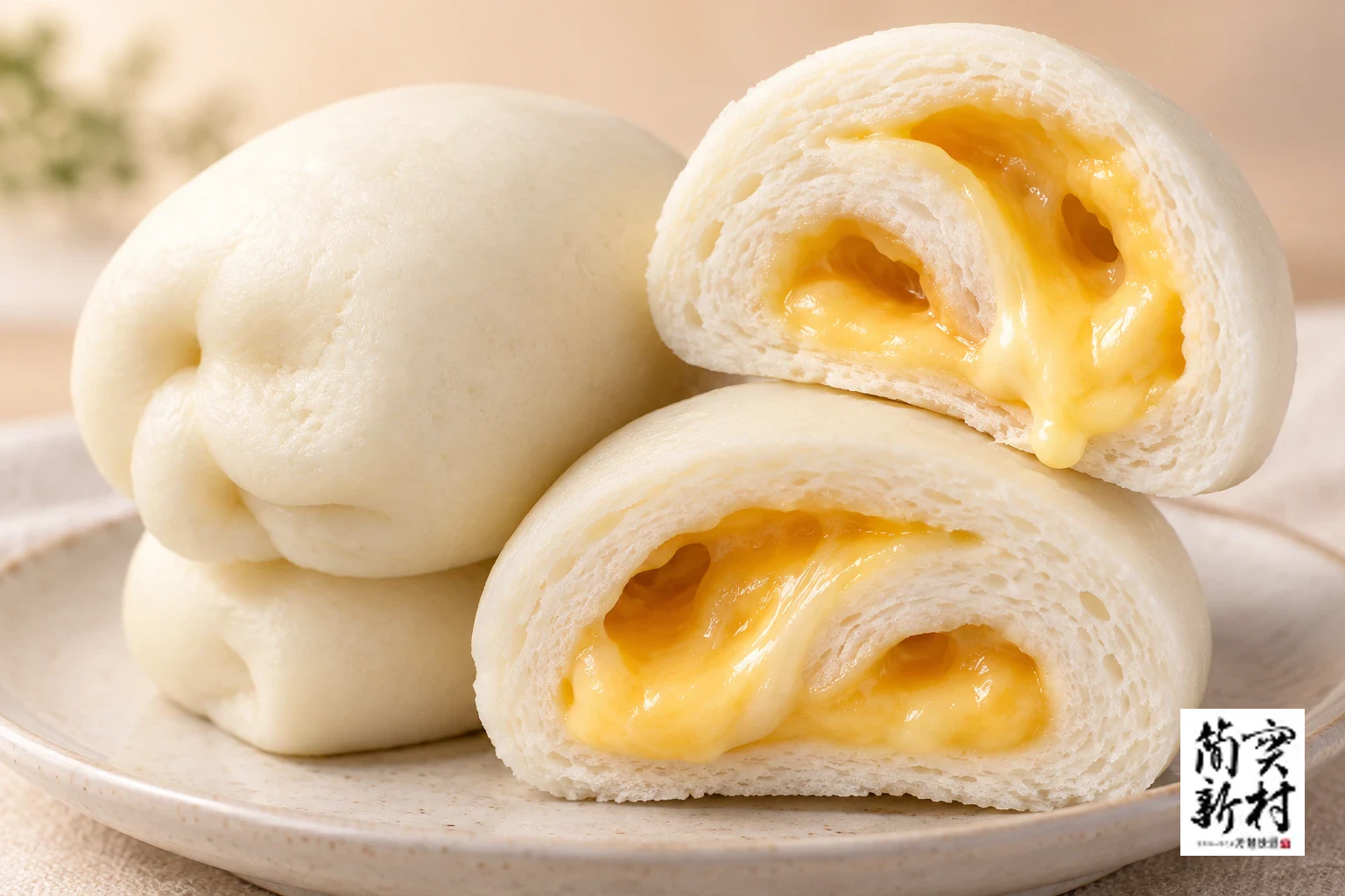 簡實新村 起司捲 Cheese-Filled Mantou Roll