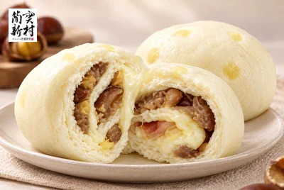 簡實新村 牛奶栗子起司 Chesnut & Cheese-Filled Milk Mantou