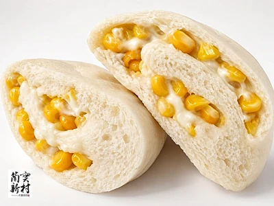簡實新村 玉米乳酪 Corn & Cheese-Filled Mantou
