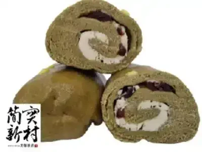 簡實新村 抹茶奶酪蔓越莓 Cranberry & Cream Cheese-Filled Matcha Mantou