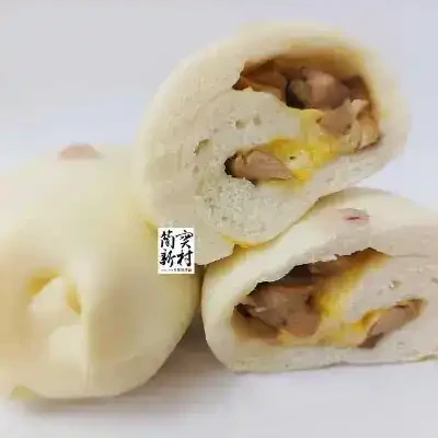 簡實新村 杏鮑菇起司 King Oyster Mushroom-Filled Cheese Mantou