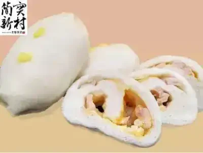 簡實新村 燻雞起司 Smoked Cheese Chicken-Filled Mantou